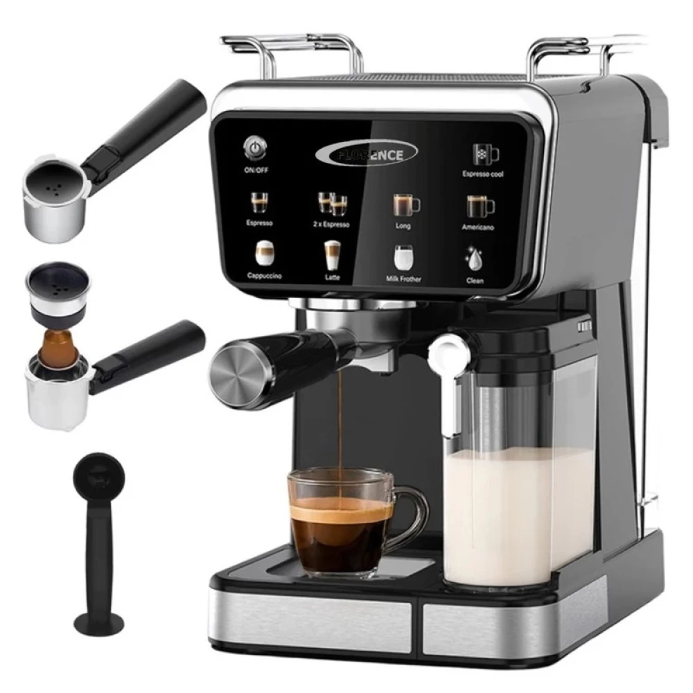 Machine à Café 9EN1 Expresso FLORENCE HK461 1350W