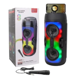 Haut Parleur Sans Fil ZQS 4291 Rechargable Avec Microphone