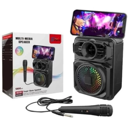 Haut Parleur Sans Fil ZQS 1367 Rechargable Avec Microphone 