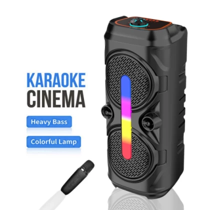 Haut Parleur Sans Fil ZQS 6239xw Rechargable Avec Microphone 